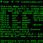 Example Nmap output