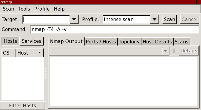 what are the differences between zenmap gui (nmap) and nessus?